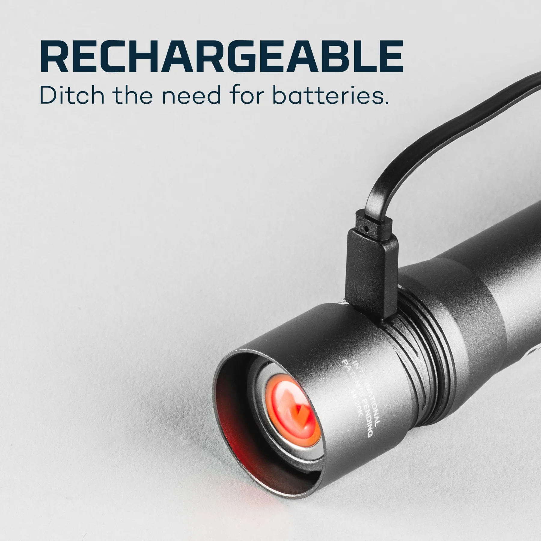 Фенер Nebo - Davinci 2000, 2000 lm, вградена 2000mAh презареждаема батерия, IP67 защита - 2