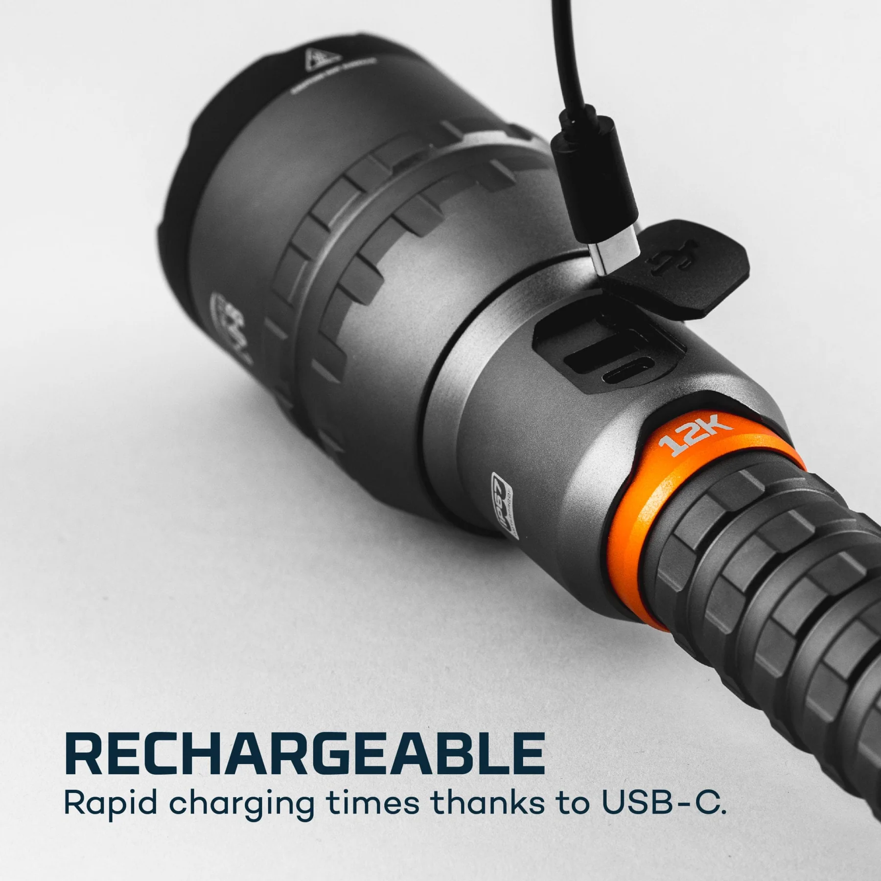 Фенер Nebo - 12K, 12 000 lm, 5000mAh презареждаема батерия, IP67 защита - 2