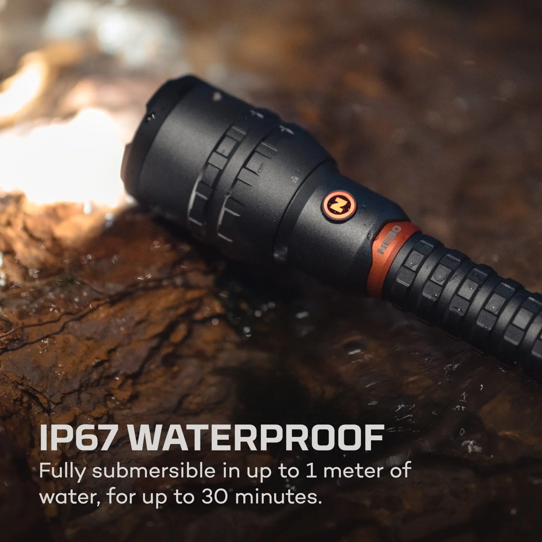 Фенер Nebo - 12K, 12 000 lm, 5000mAh презареждаема батерия, IP67 защита - 5