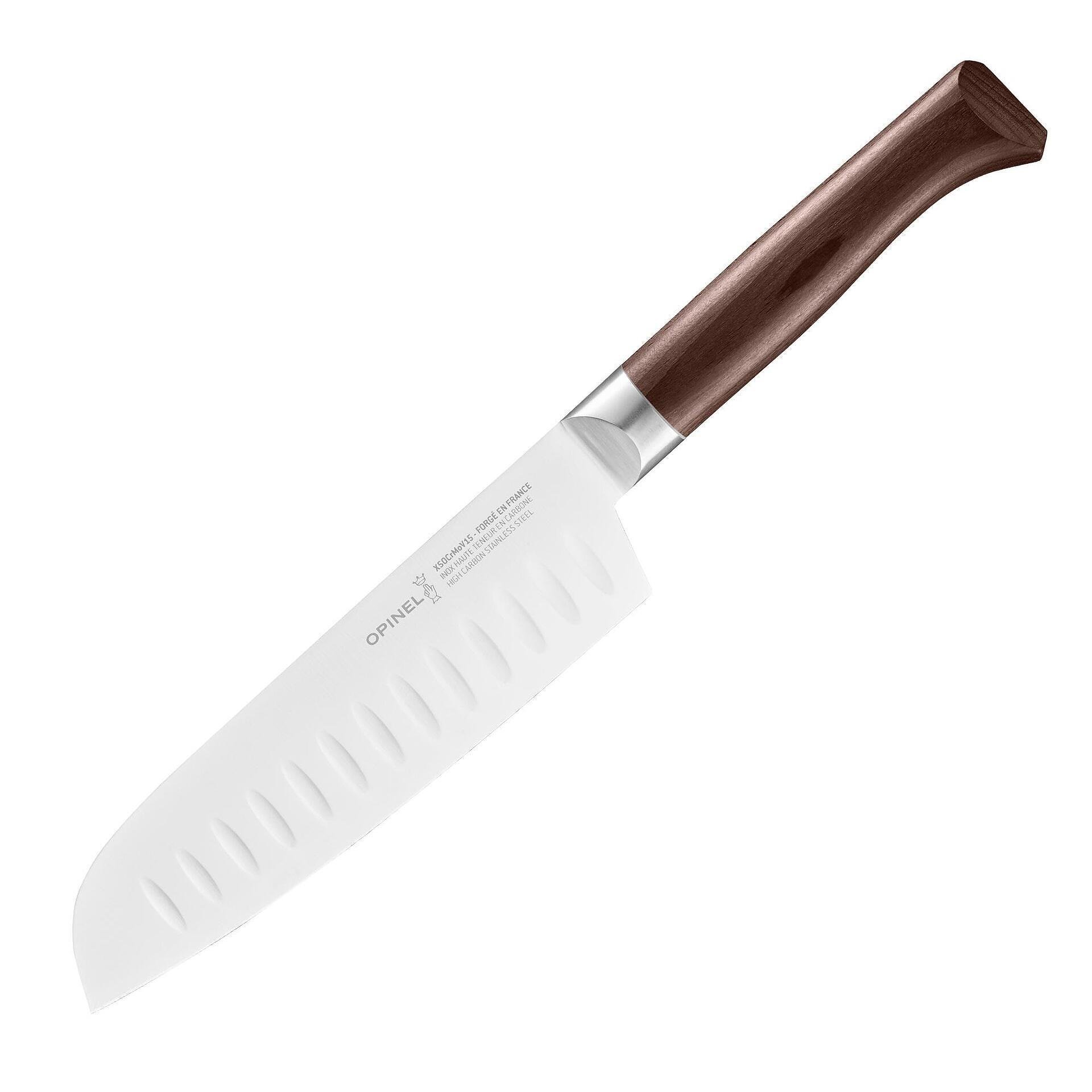 Кухненски нож Opinel Santoku Les Forges 1890, острие 17 см