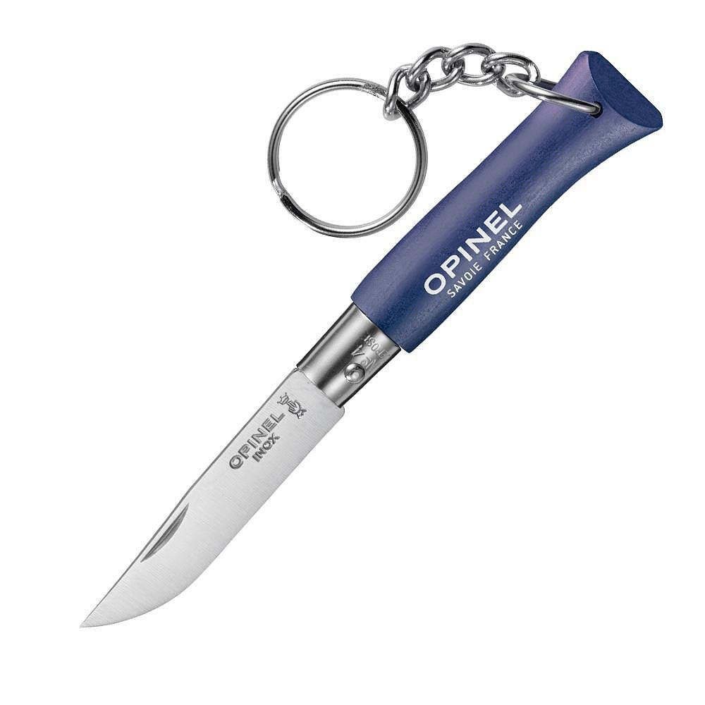 Сгъваем нож Opinel №4 Colorama Dark Blue, острие 5 см