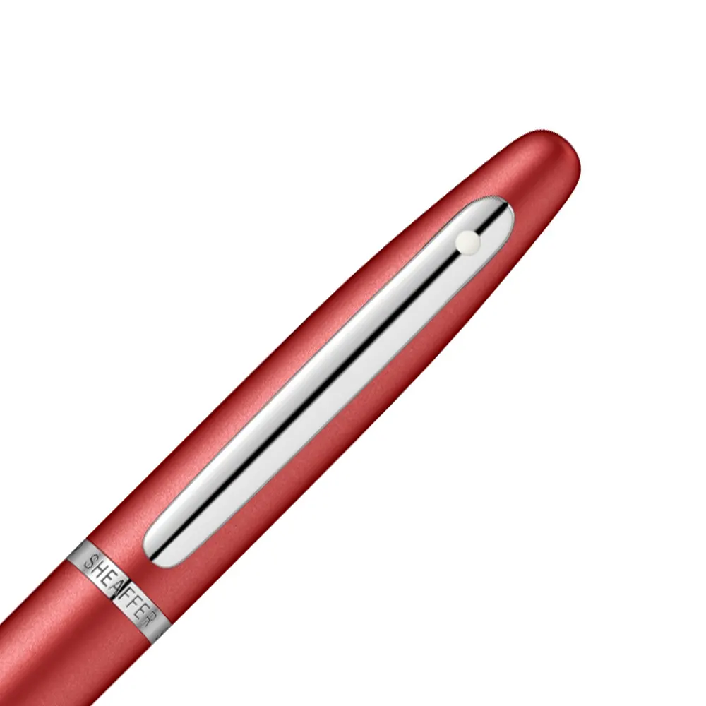 Ролер Sheaffer VFM - Excessive Red Chrome Trim - 3
