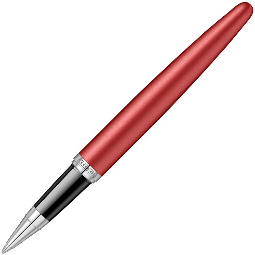 Ролер Sheaffer VFM - Excessive Red Chrome Trim - 4