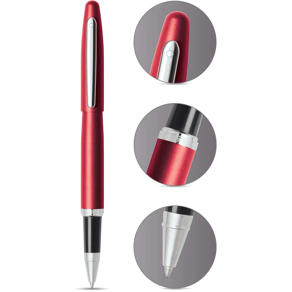 Ролер Sheaffer VFM - Excessive Red Chrome Trim - 6