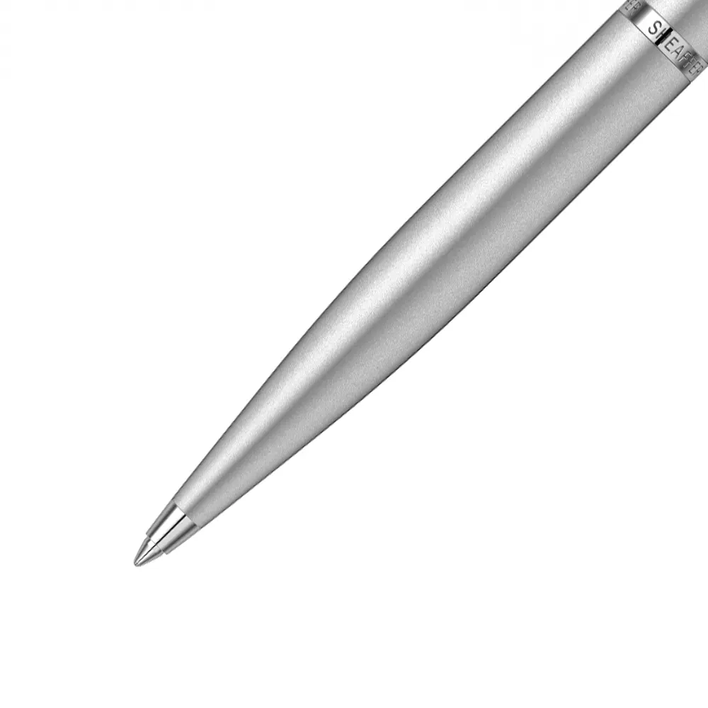 Химикалка Sheaffer VFM - Strobe Silver Chrome Trim - 4