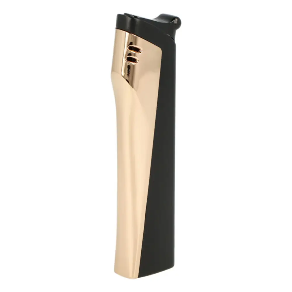 Запалка Eurojet, мек пламък, black-gold - 3
