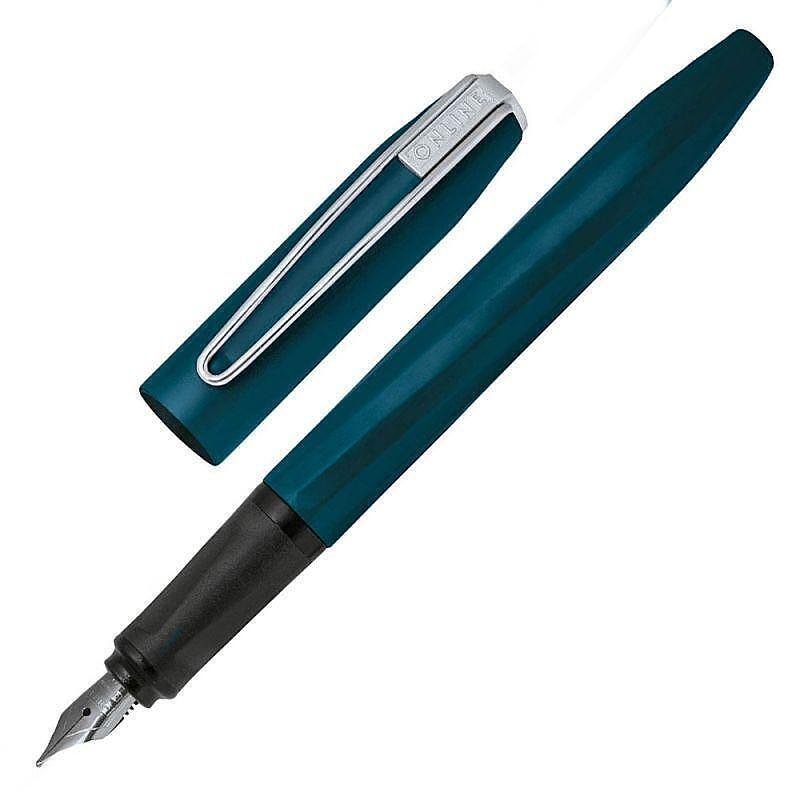 Комплект писалка Online Slope 2 пера, Midnight Blue