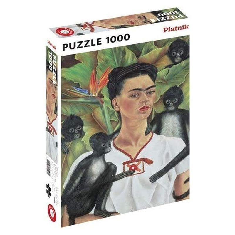Пъзел Piatnik от 1000 части - Автопортрет Фрида Кало