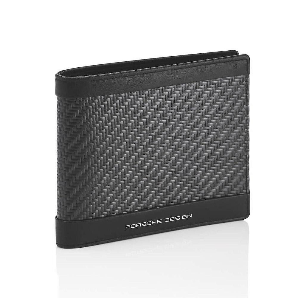 Мъжки портфейл Porsche Design - Carbon Billfold 10, с RFID защита, черен