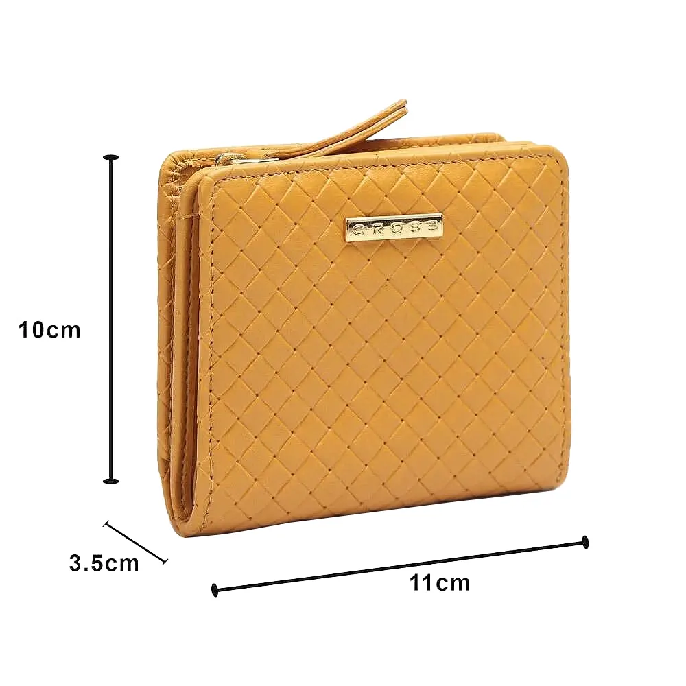 Дамски портфейл Cross Edgy Eve - Mustard - 4