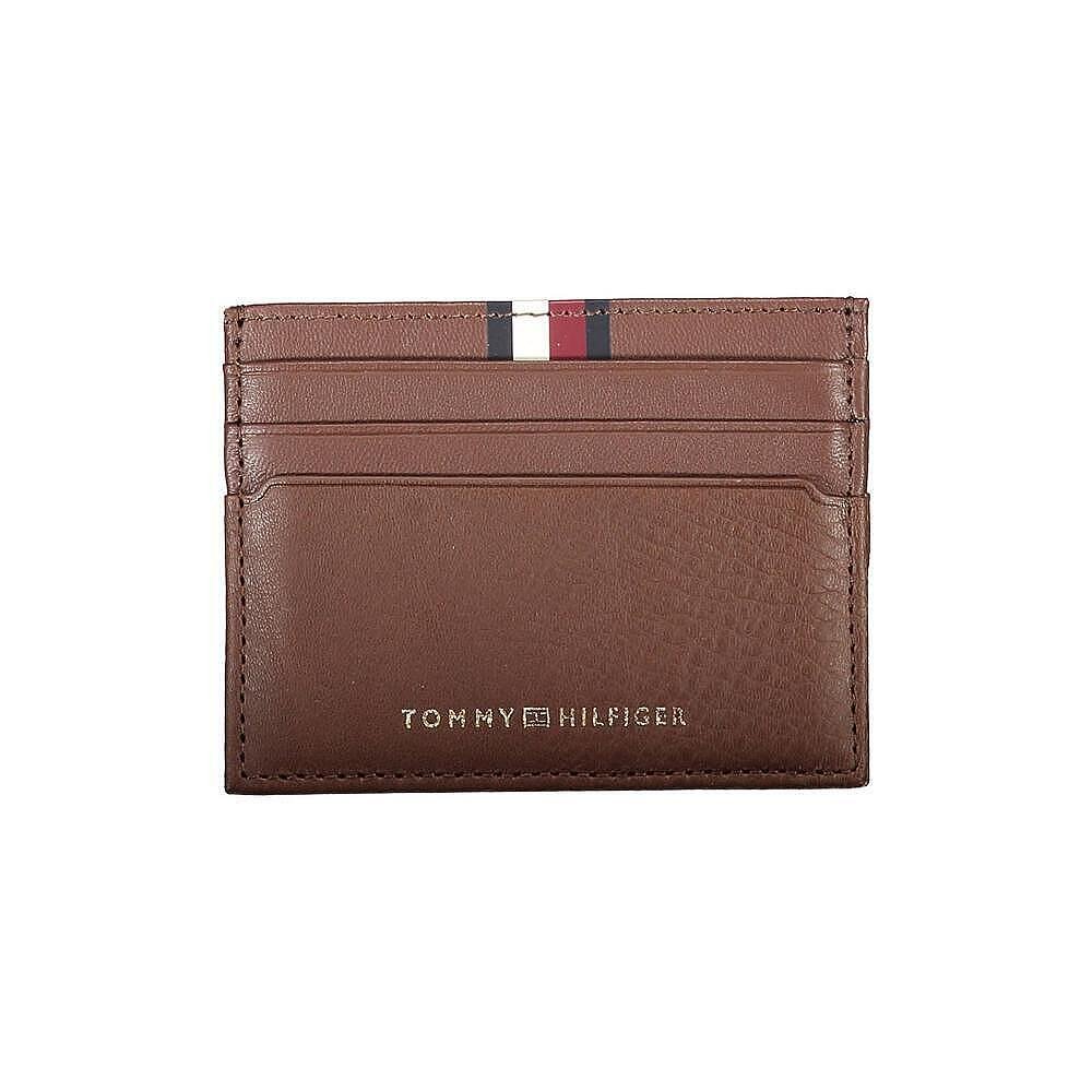 Калъф за кредитни карти и документи Tommy Hilfiger с 6 отделения, кафяв