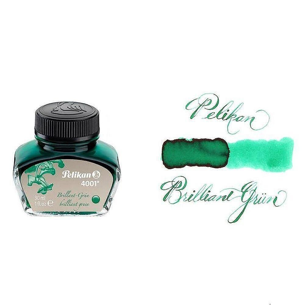 Мастилница Pelikan, 30 мл, зелен