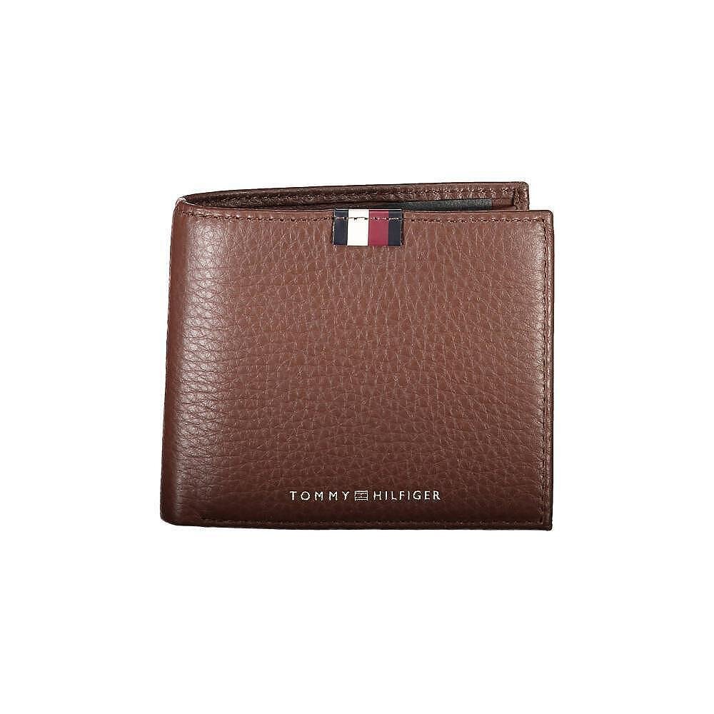 Мъжки портфейл Tommy Hilfiger с монетник, кафяв