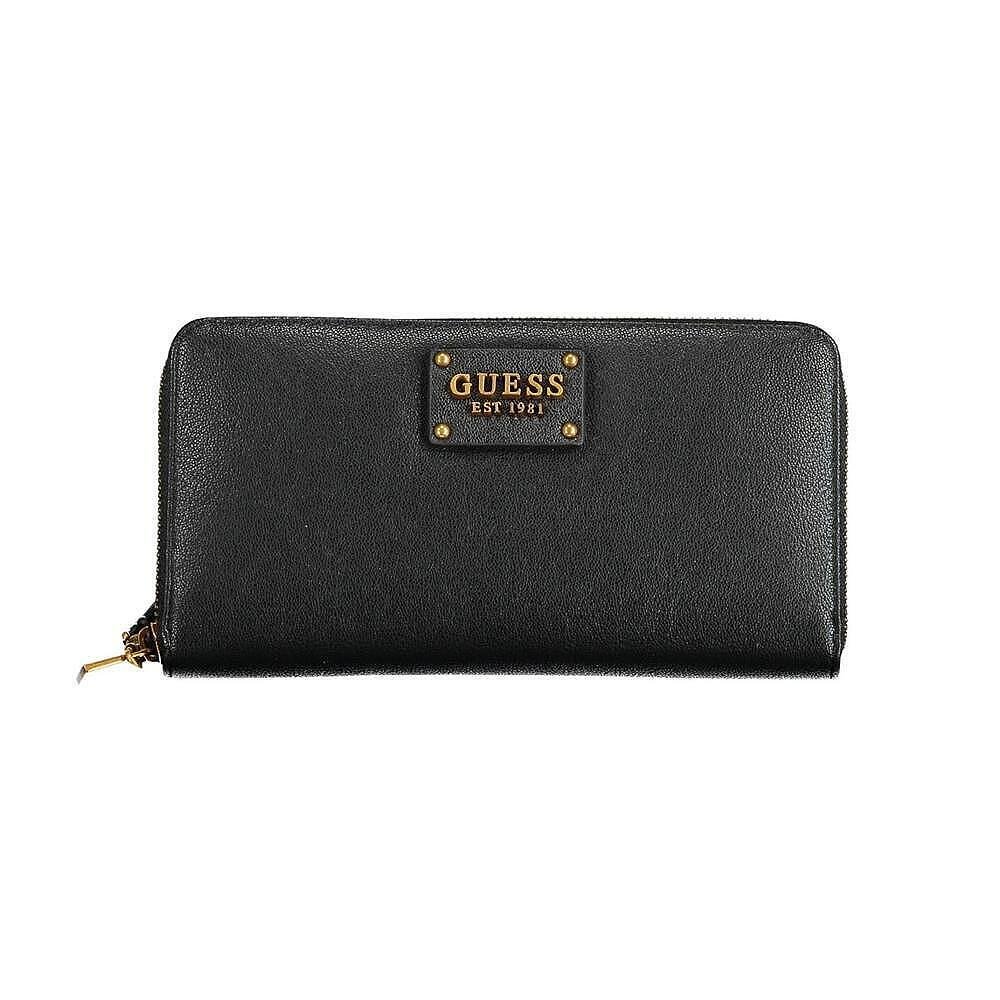 Дамски портфейл Guess, черен
