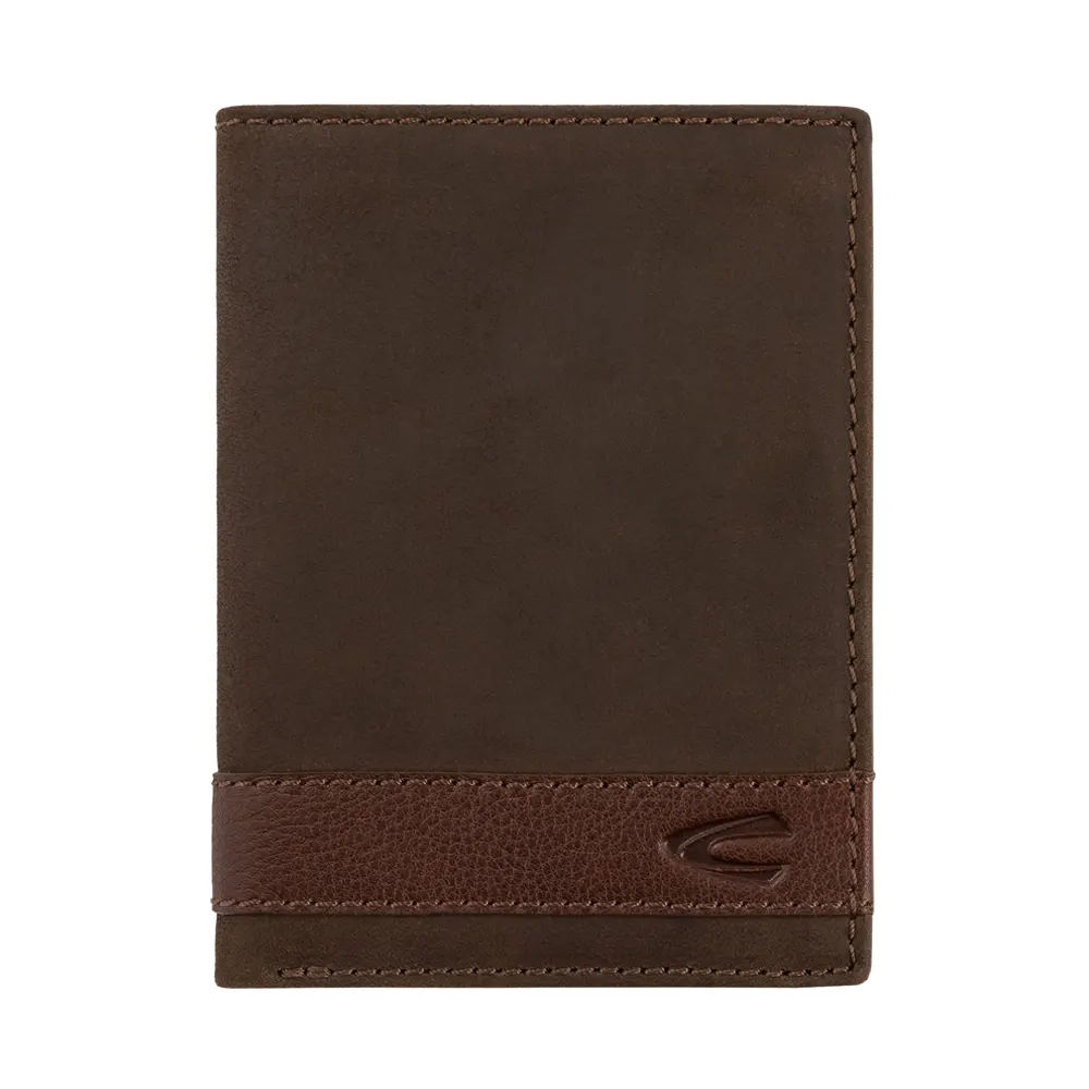 Вертикален мъжки портфейл Camel Active Taipeh, с RFID защита, кафяв