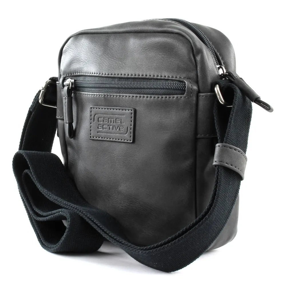 Мъжка чанта за през рамо Camel Active Laos XS, черна - 3