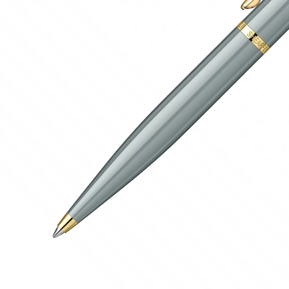 Химикалка Sheaffer VFM - Glossy Light Gray - 4