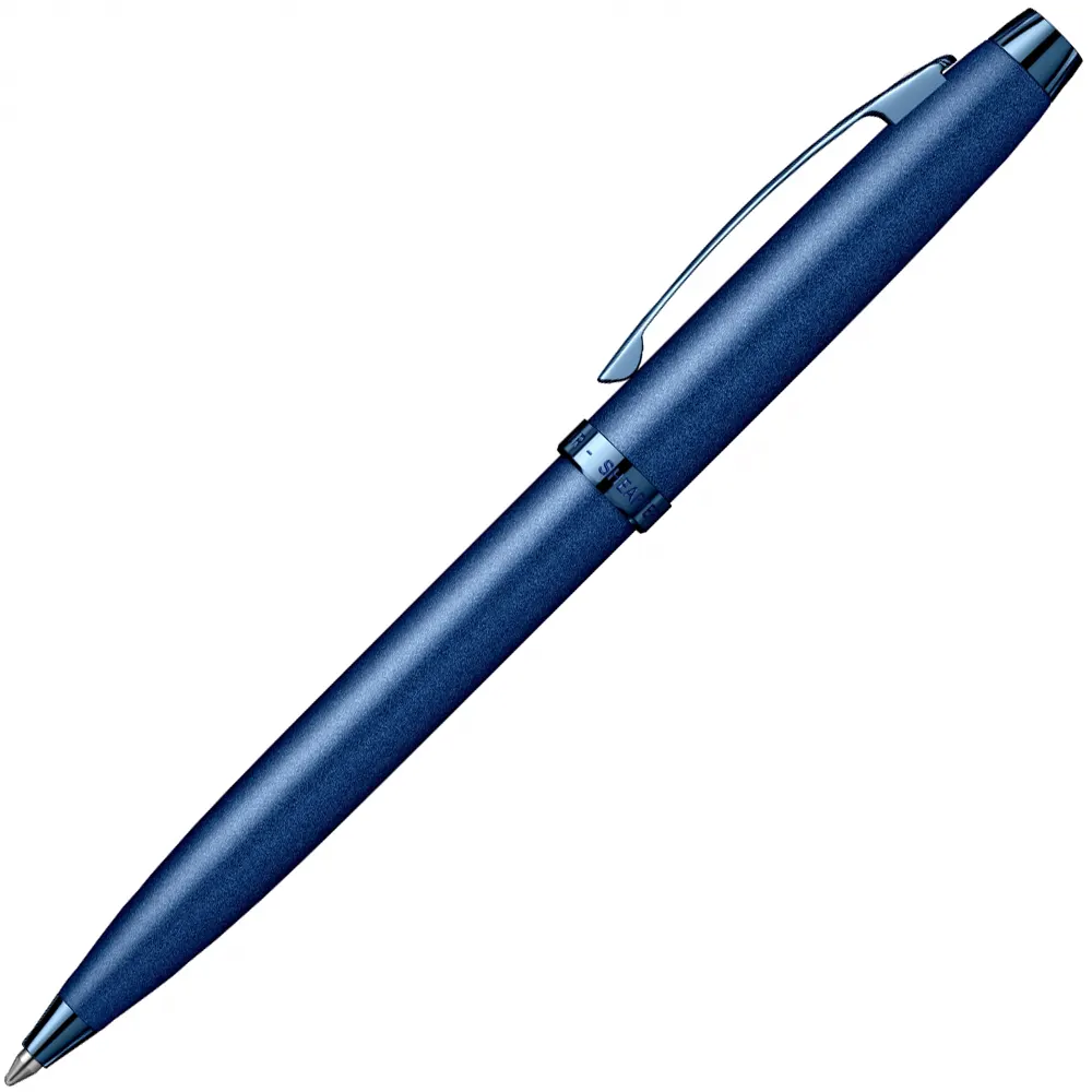 Химикалка Sheaffer 100 - Satin Blue - 3