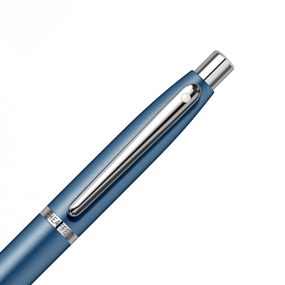 Комплект Sheaffer - химикалка VFM Neon Blue и тефтер А6 - 6