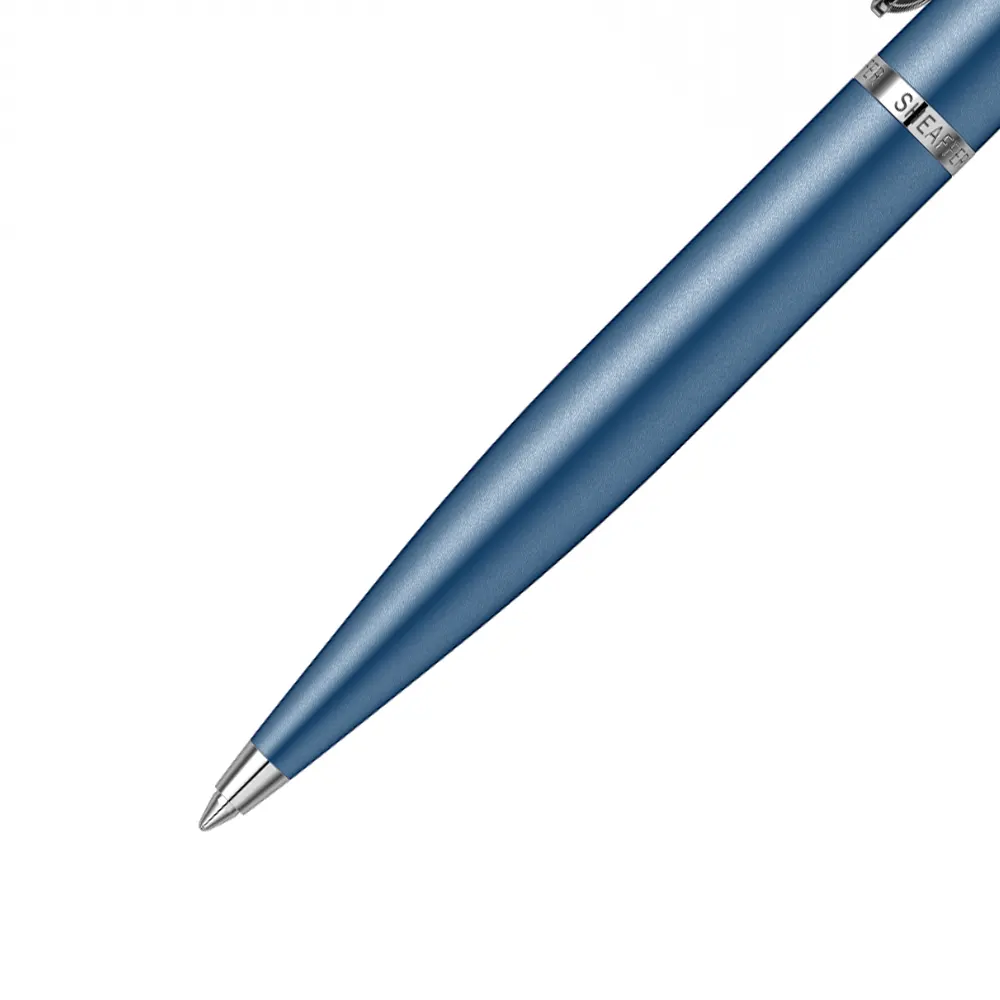 Комплект Sheaffer - химикалка VFM Neon Blue и тефтер А6 - 8
