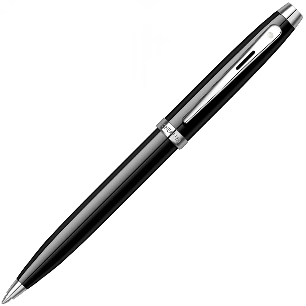 Комплект Sheaffer - химикалка 100 Matte Black и визитник - 4