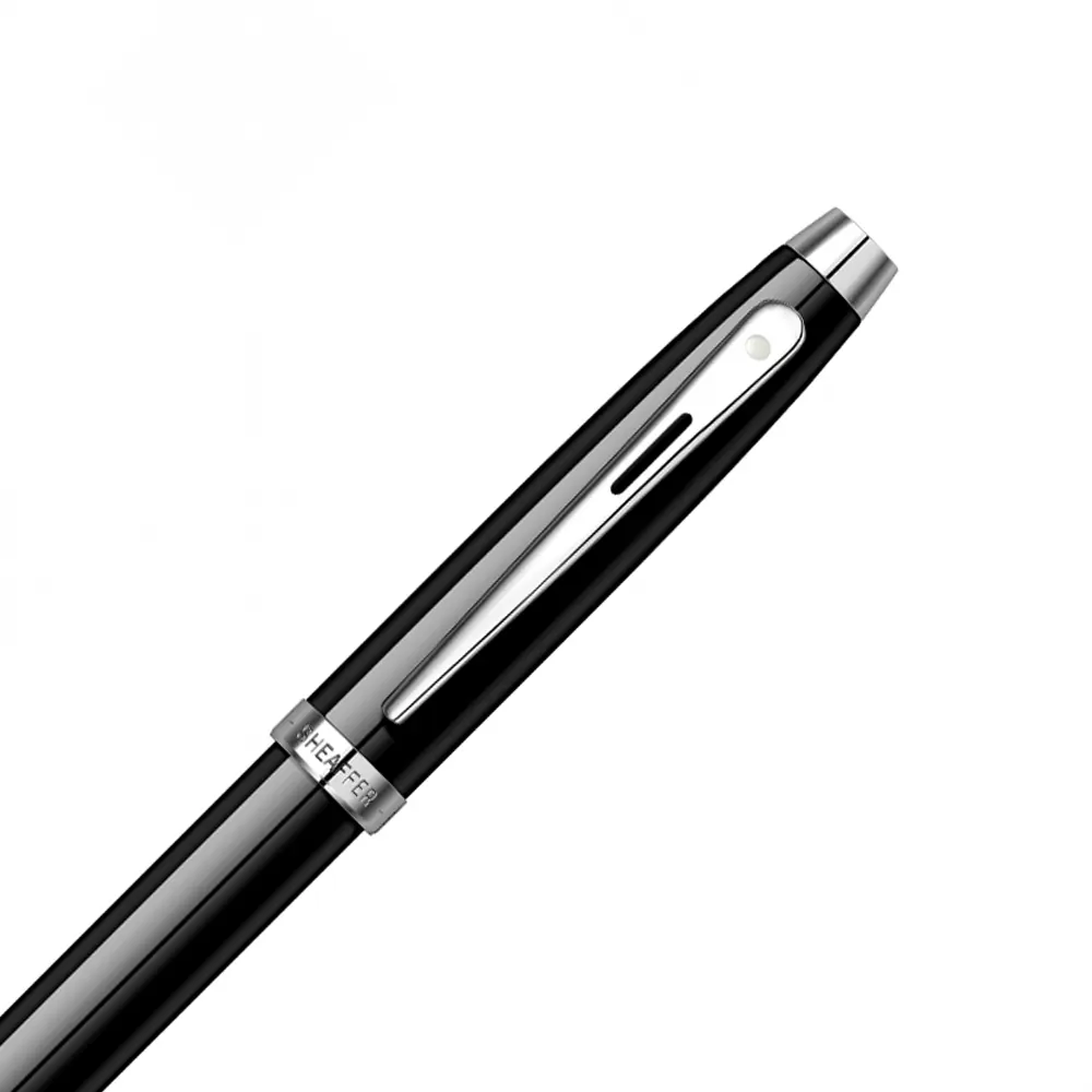 Комплект Sheaffer - химикалка 100 Matte Black и визитник - 5