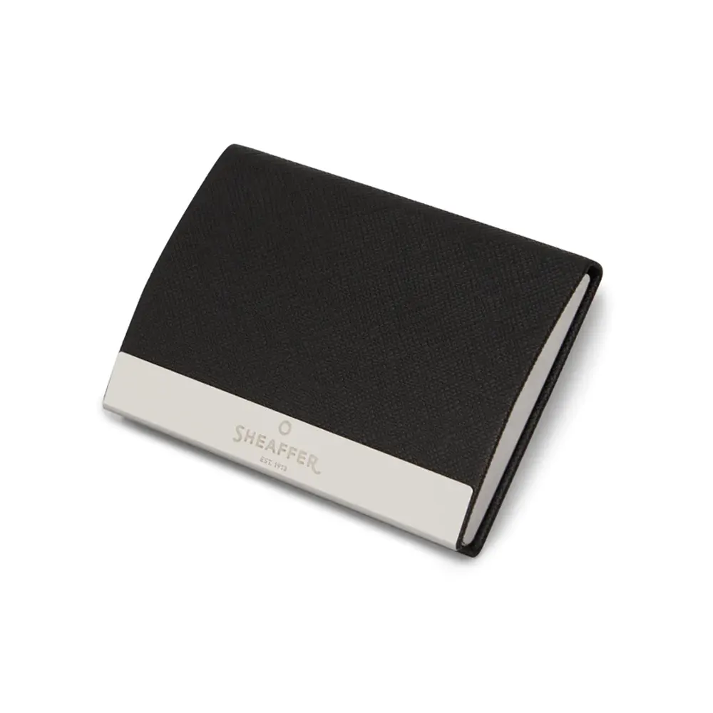 Комплект Sheaffer - химикалка 100 Matte Black и визитник - 2