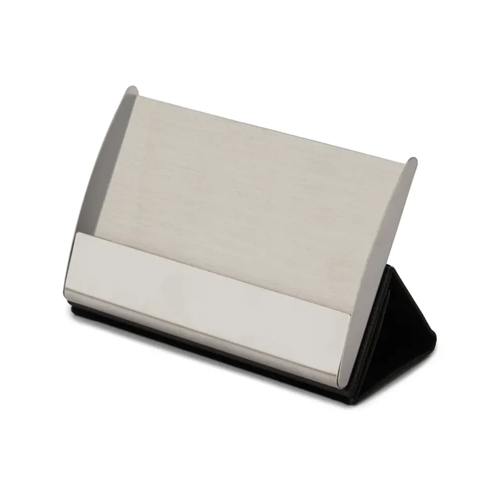 Комплект Sheaffer - химикалка 100 Brushed Chrome и визитник - 3