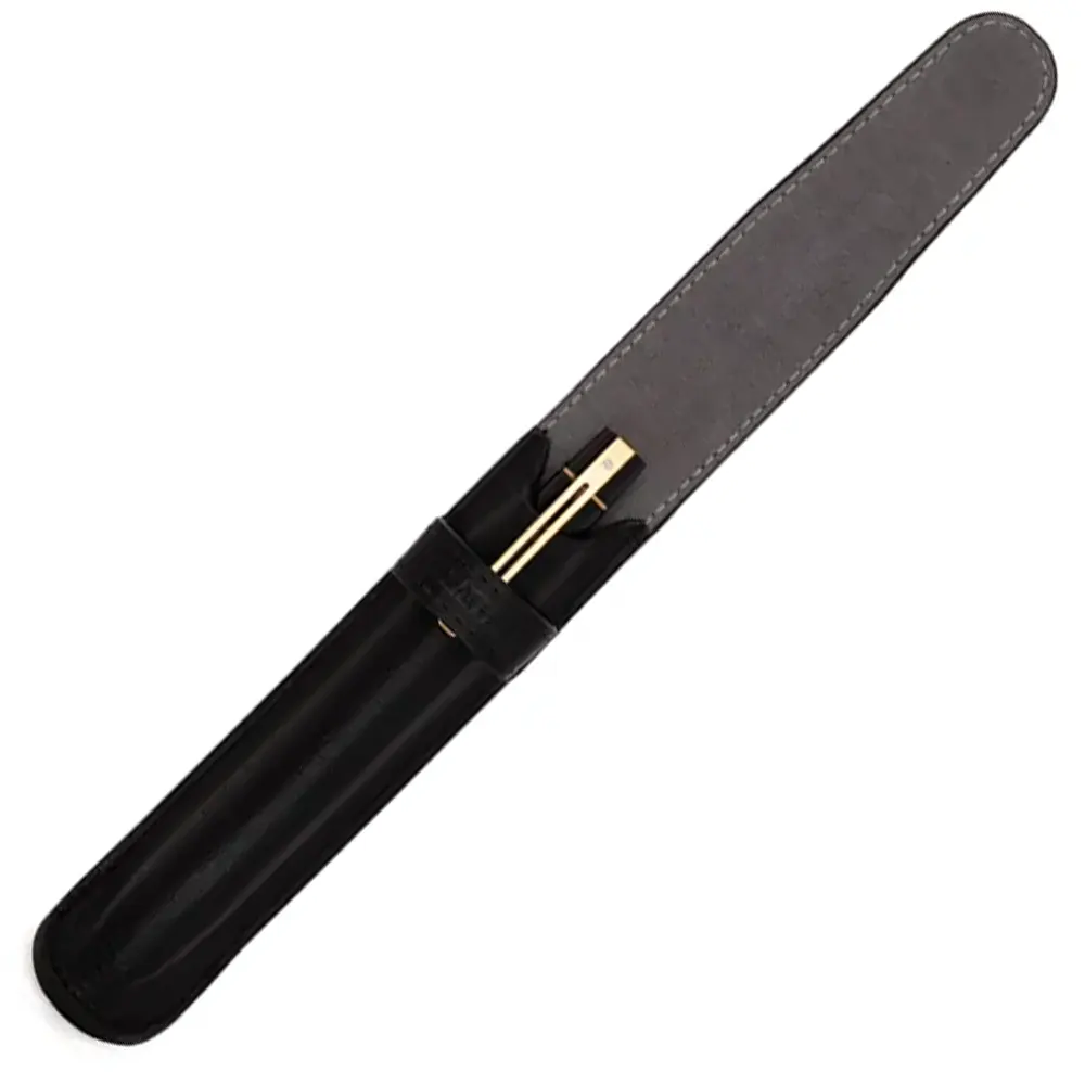 Комплект Sheaffer - химикалка 300 Glossy Black и калъф за пишещо средство - 7