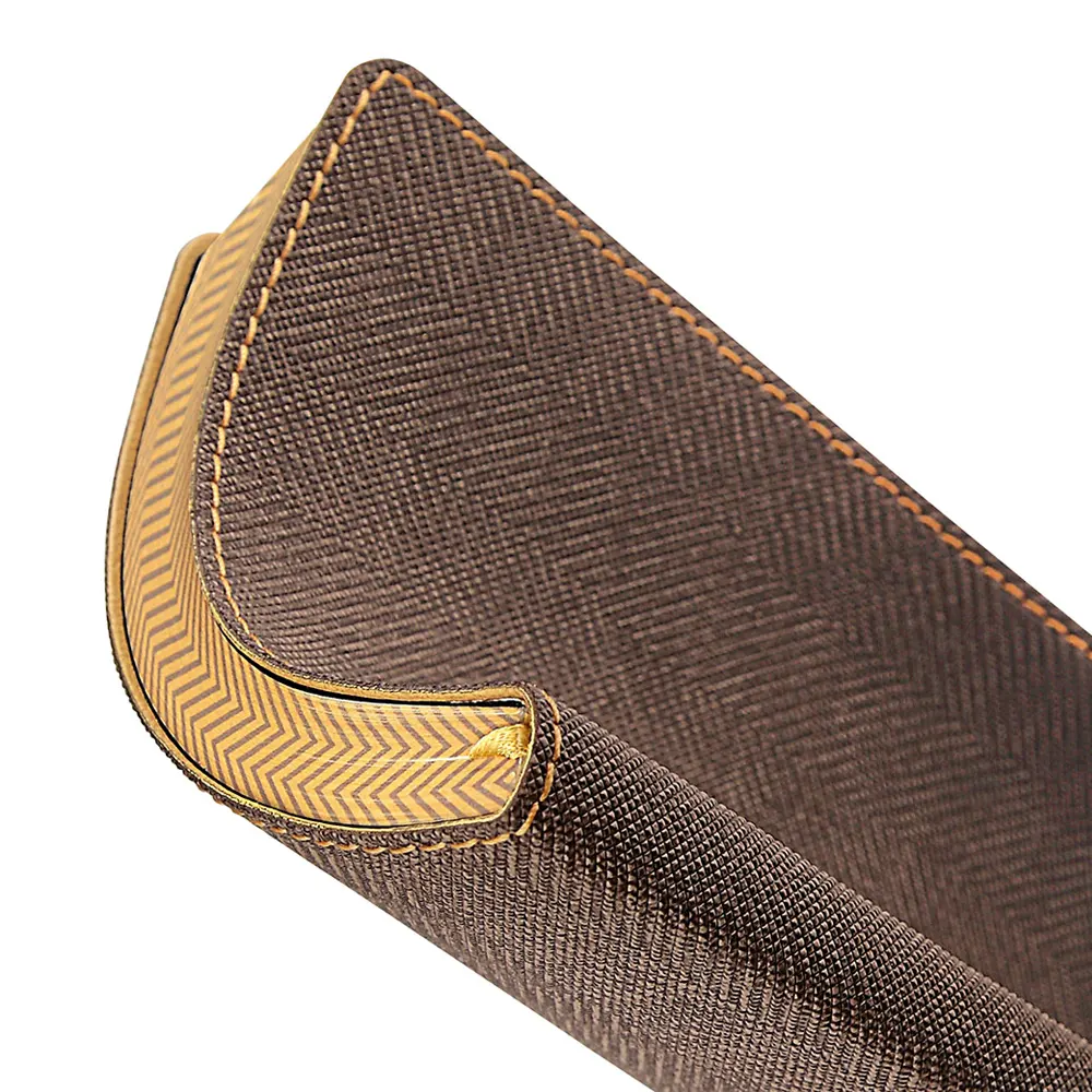 Тефтер Castelli Milano Harris - Tobacco Brown, 13см х 21 см, на редове - 6