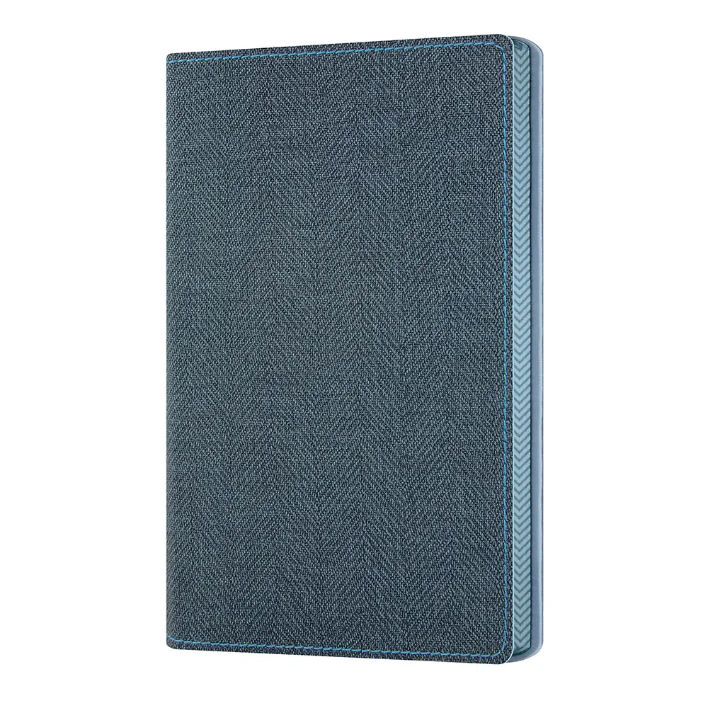 Тефтер Castelli Milano Harris - Slate Blue, 13см х 21 см, на редове - 2
