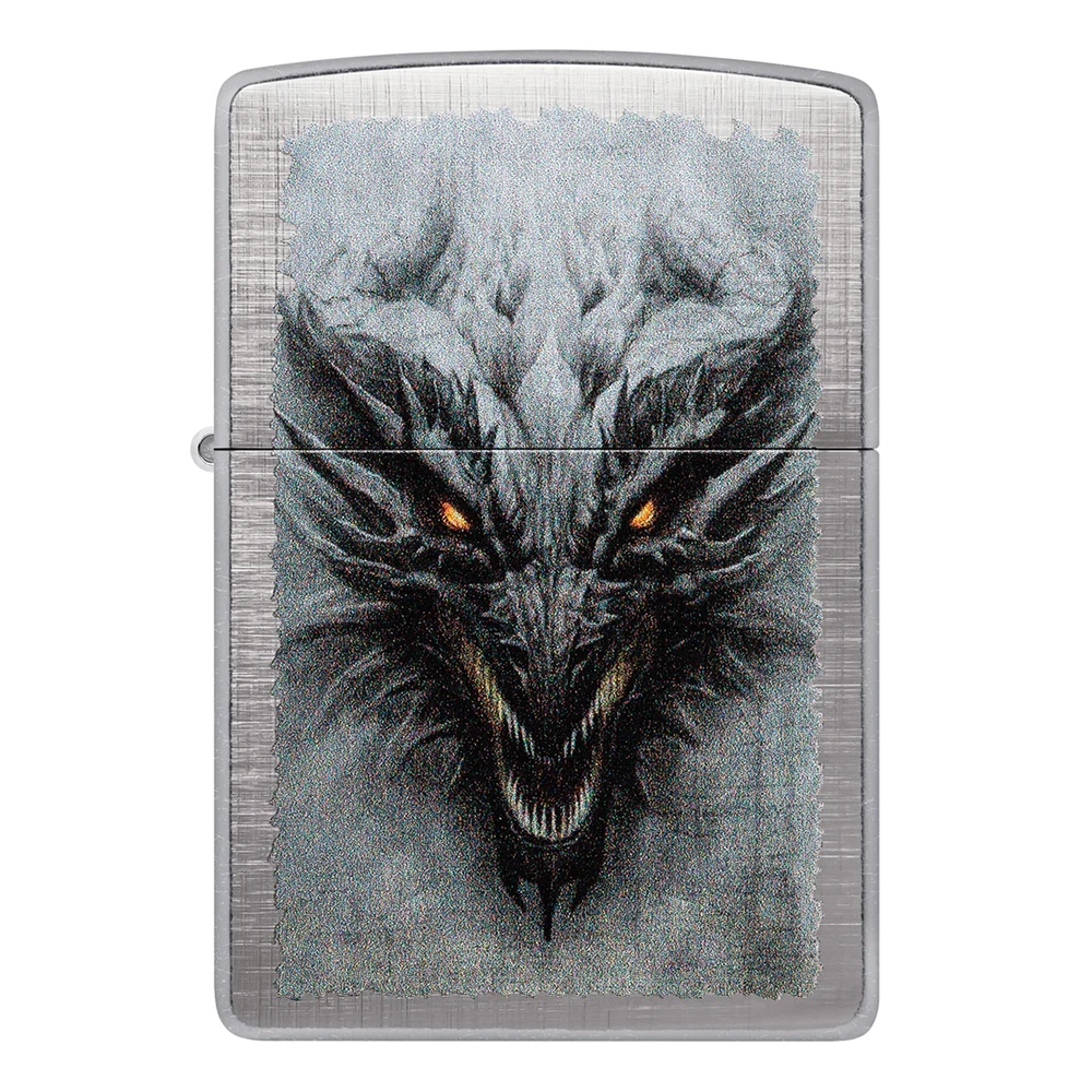 Запалка Zippo - Dragon Design Linen Weave - 3