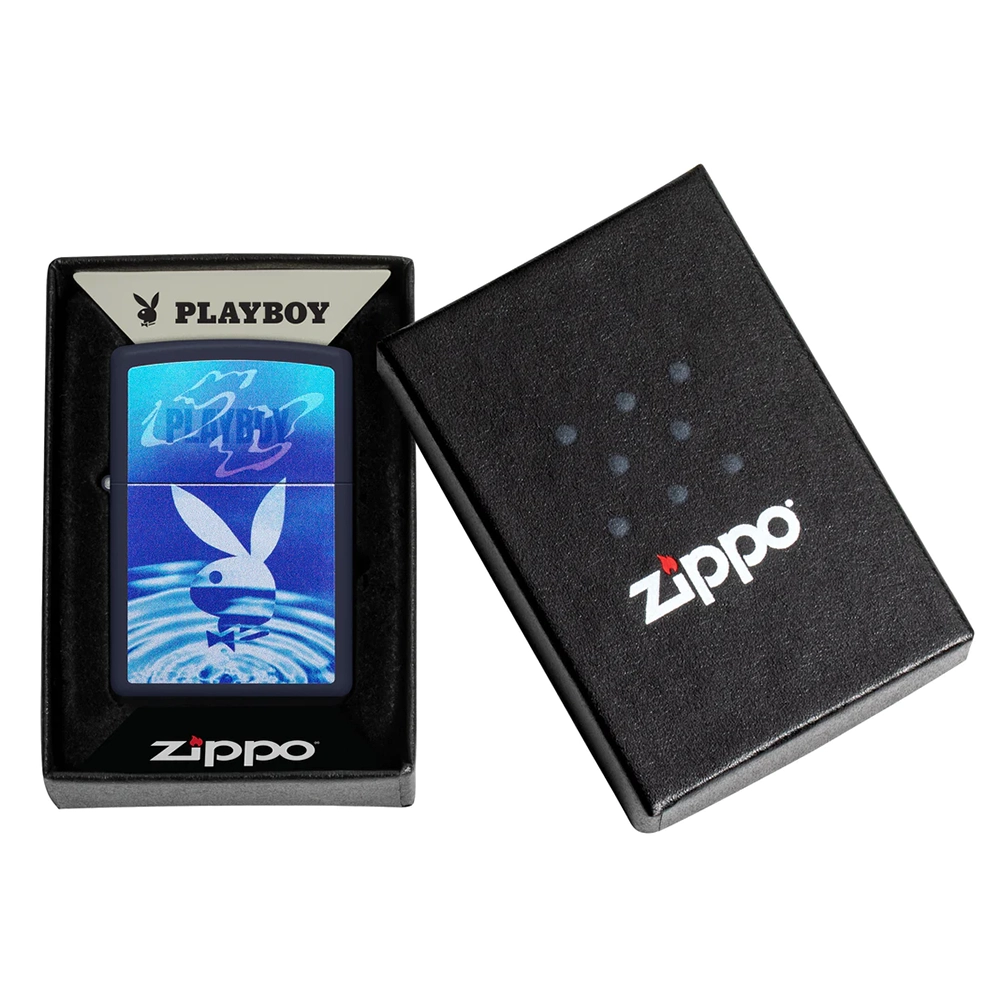 Запалка Zippo - Playboy Navy Matt - 4