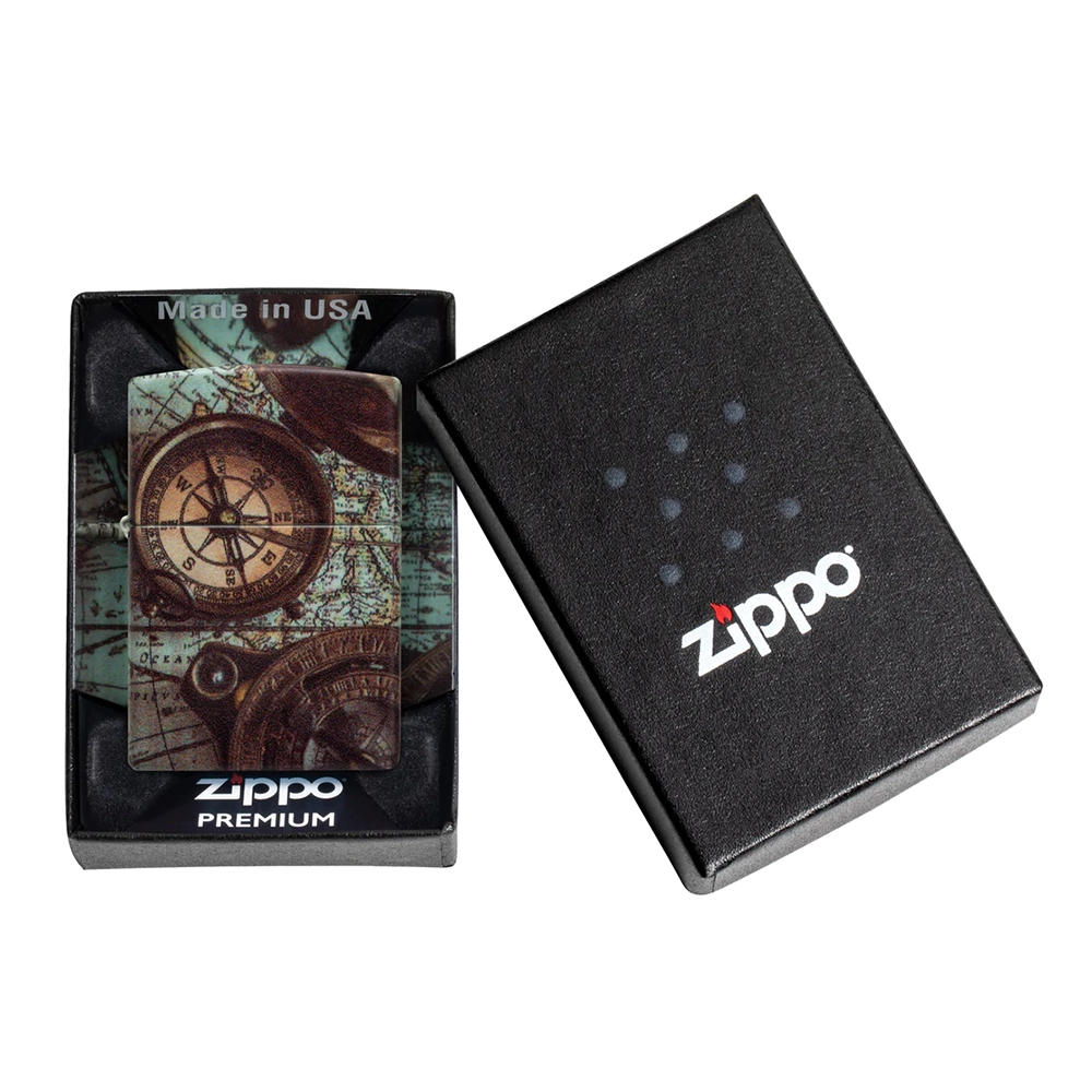 Запалка Zippo - Compass Design - 4
