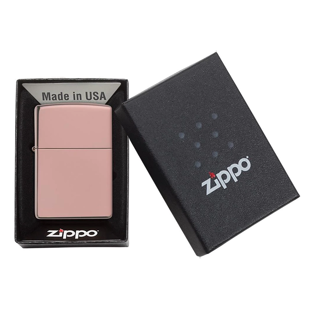 Запалка Zippo - Classic High Polish Rose Gold - 4