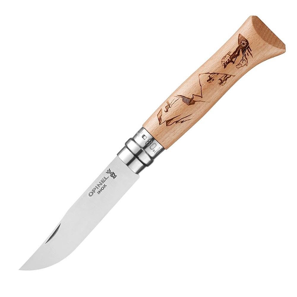 Сгъваем нож Opinel №8, острие 8.5 см - Hiking