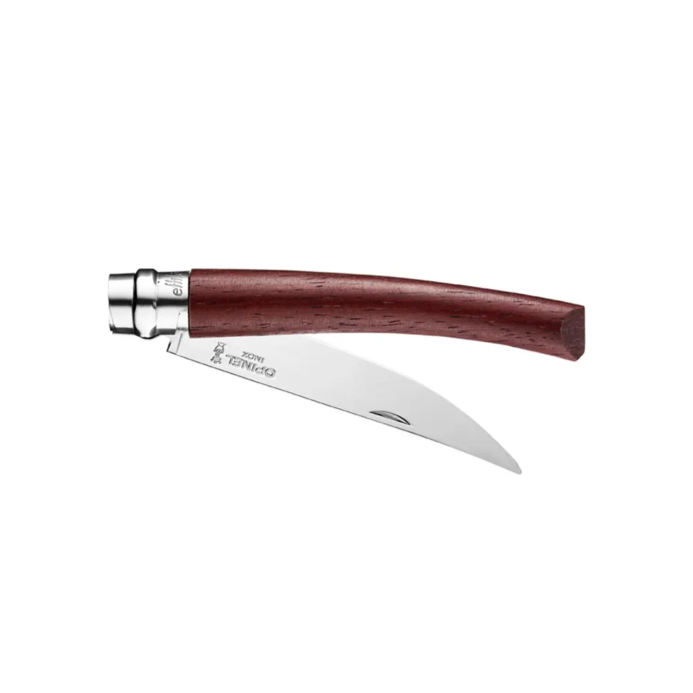 Сгъваем нож Opinel Les Effiles Padouk №10, острие 10 см, в кутия - 2