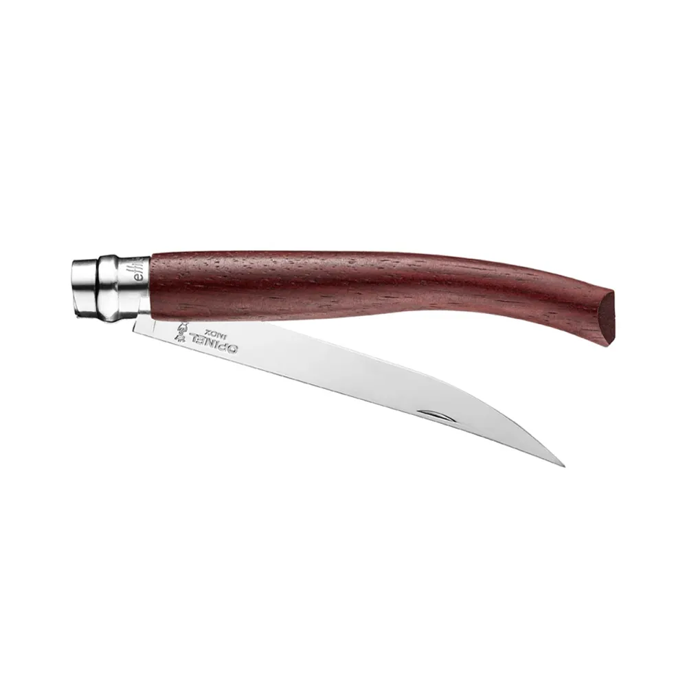 Сгъваем нож Opinel Les Effiles Padouk №12, острие 12 см, в кутия - 2