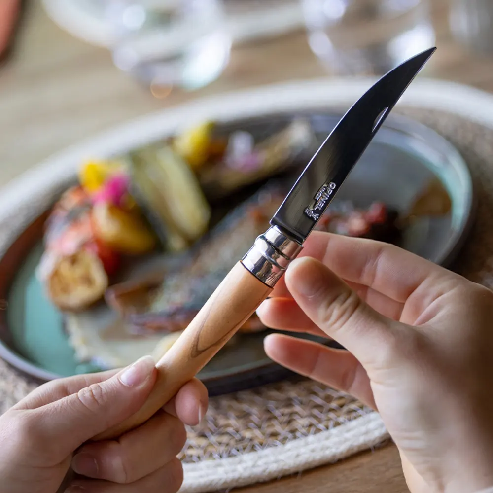 Сгъваем нож Opinel Les Effiles Olivier №10, острие 10 см, в кутия - 5