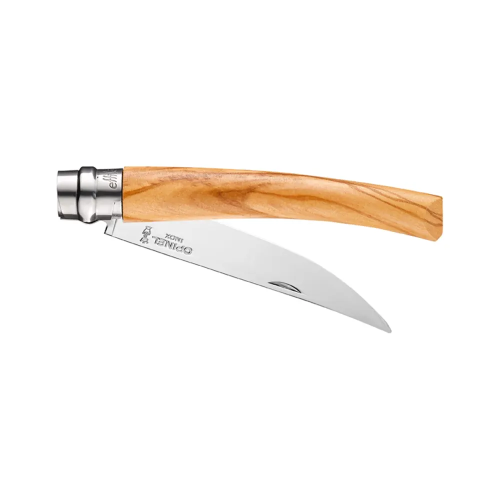 Сгъваем нож Opinel Les Effiles Olivier №10, острие 10 см, в кутия - 2