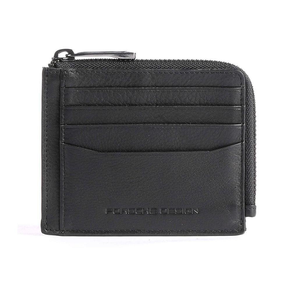 Калъф за кредитни карти Porsche Design Business 11 с цип и RFID защита, черен