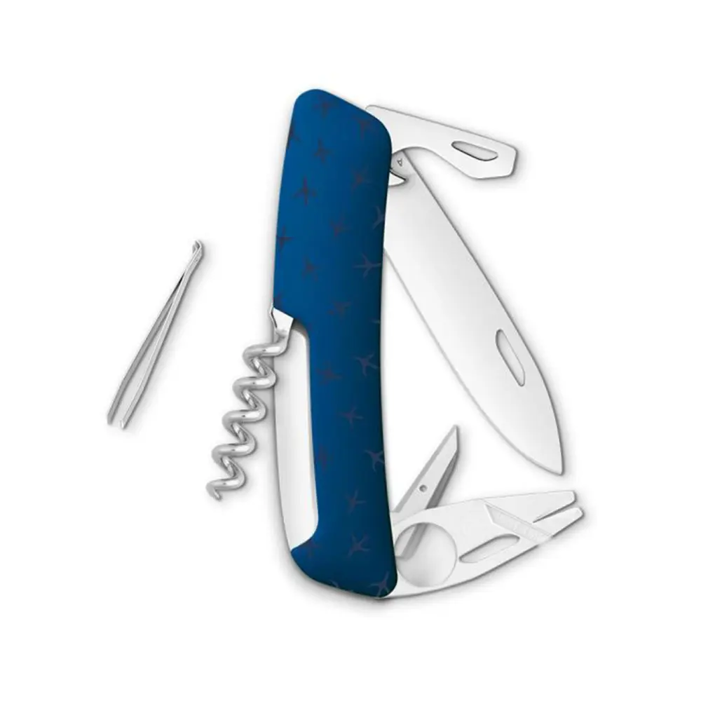 Швейцарско ножче SWIZA - TT03 Tick Tool Wildlife Eagle Dark Blue, 7.5см острие, 11x функции - 3