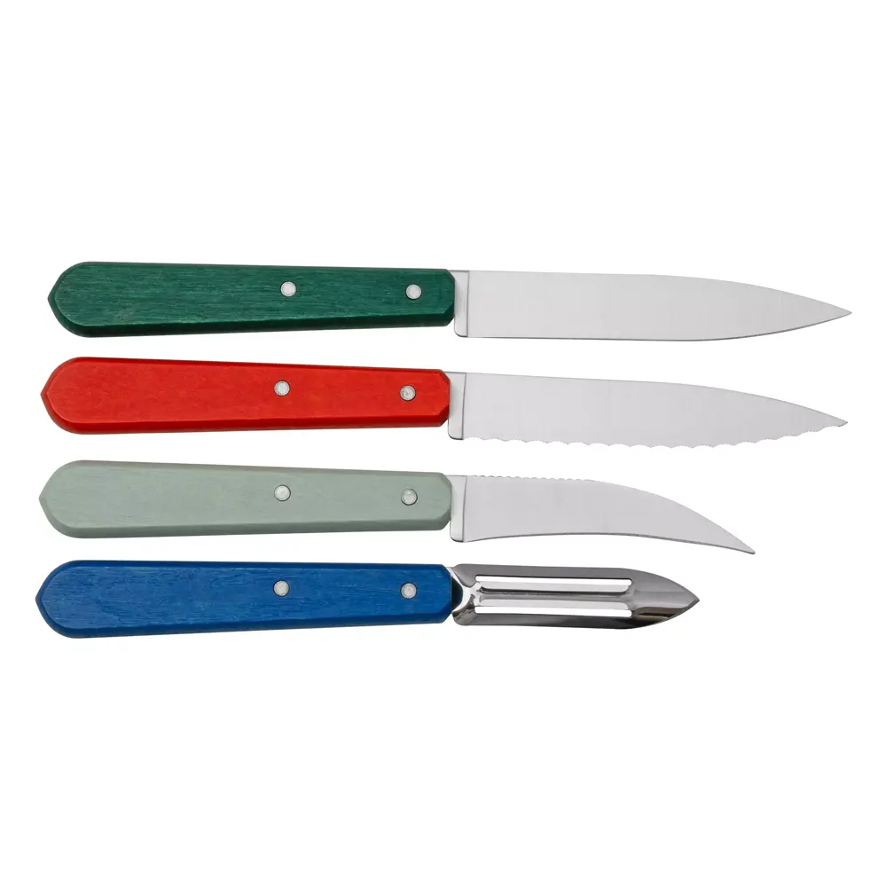 Комплект кухненски ножове и белачка Opinel Les Essentiels - Primo Set - 3