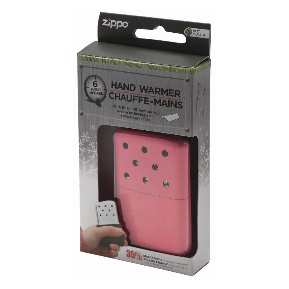 Джобна печка за ръце Zippo, 6-часова, розова - 3