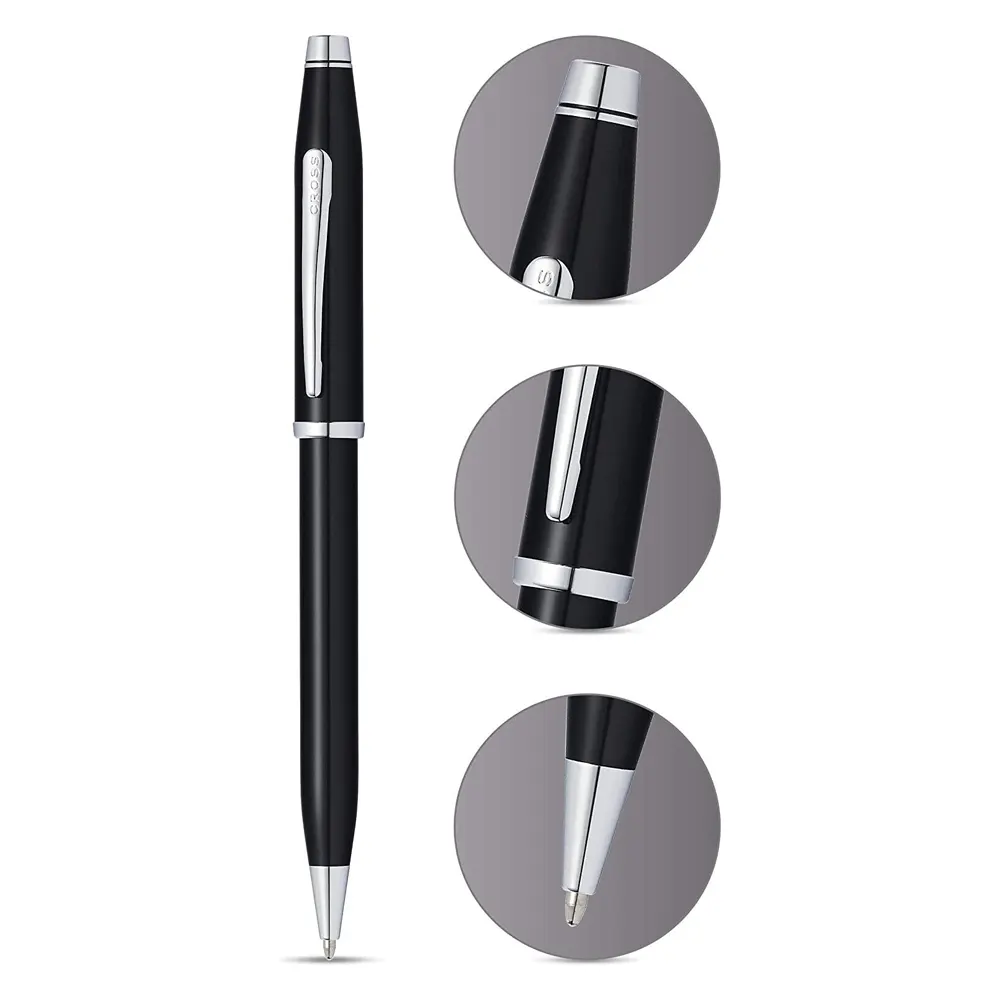 Химикалка Cross Century II - Lacquer Black - 2