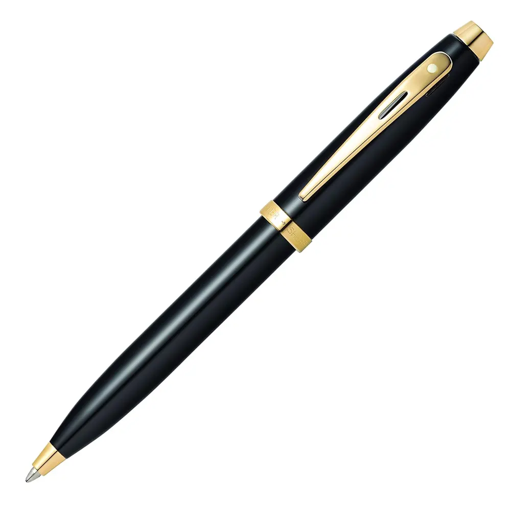Комплект Sheaffer - химикалка 100 Glossy Black и тефтер А5 - 2