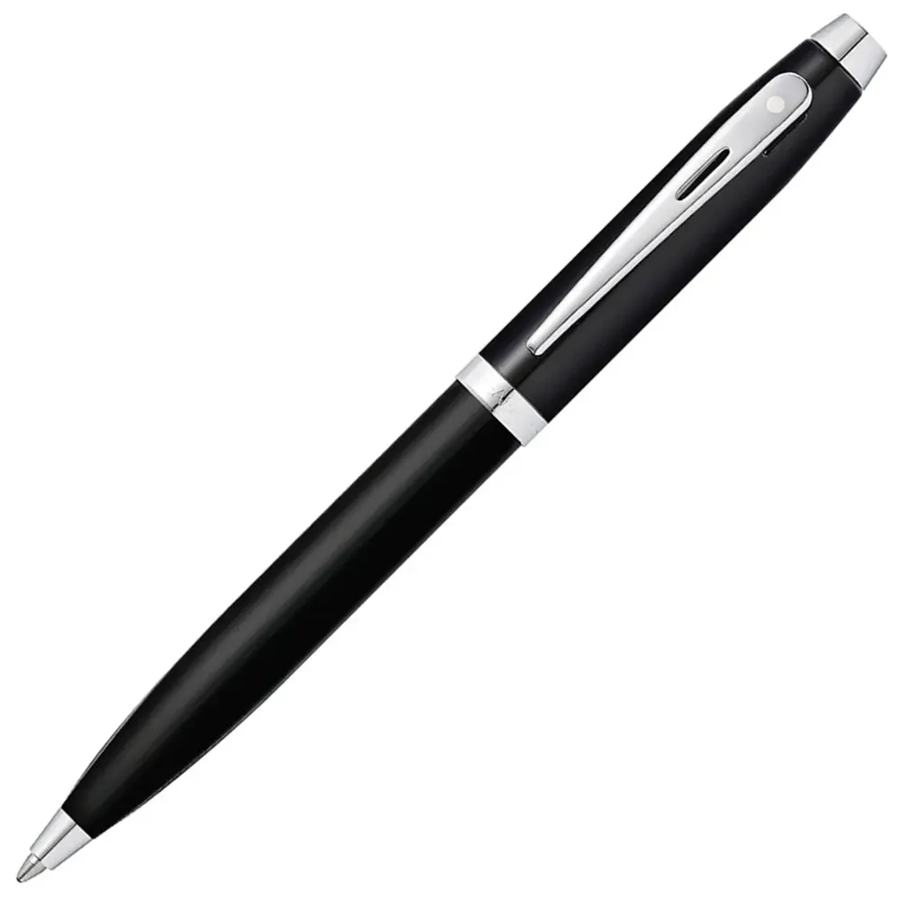 Комплект Sheaffer 100 - Glossy Black, химикалка и ролер - 2