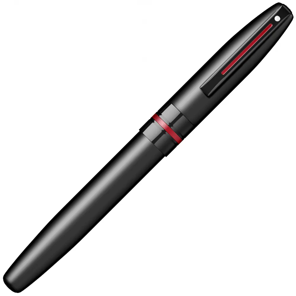 Писалка Sheaffer Icon - Matte Black Lacquer with Red PVD Trims - 3
