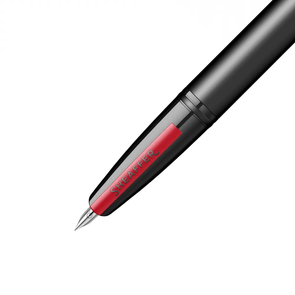 Писалка Sheaffer Icon - Matte Black Lacquer with Red PVD Trims - 5