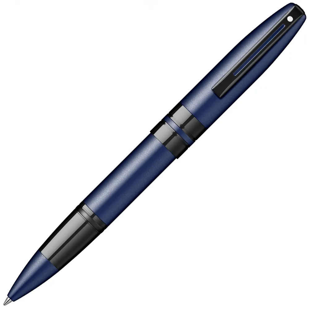 Ролер Sheaffer Icon - Matte Blue Lacquer with Black PVD Trims